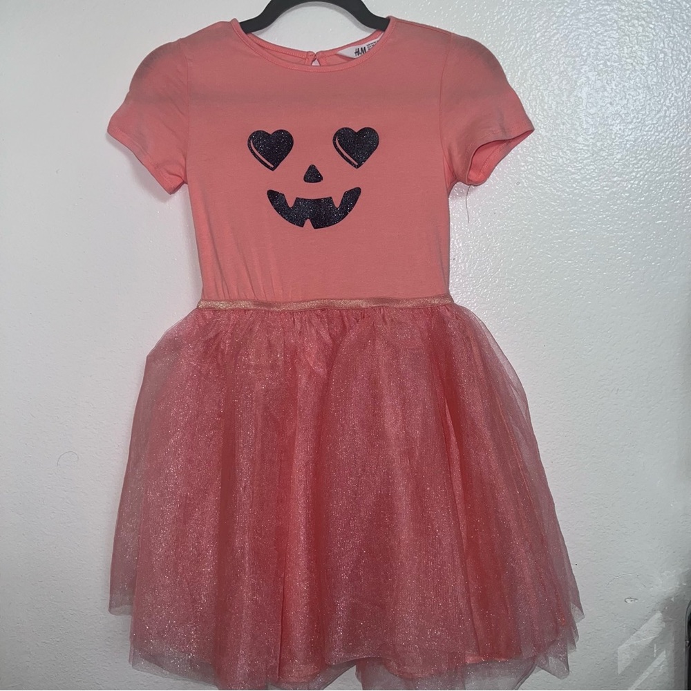 H&M - Pumpkin Heart Eyes Orange Dress
